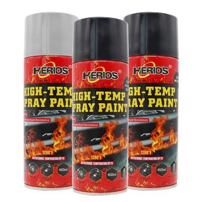 Yuqori haroratli epoksi aerozol purkagichining bo'yoq ranglari